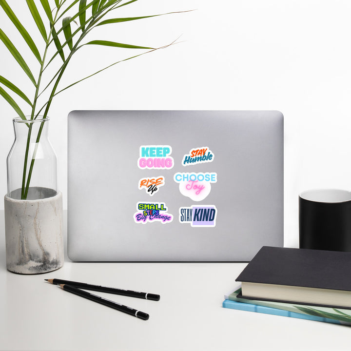 Motivational Sticker Pack — Boost Your Day, One Sticker at a Time